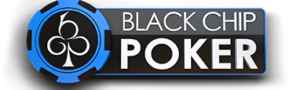 black chip poker logo